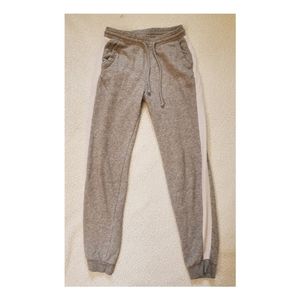 H&M DIVIDED Sweatpants Grey with White Stripe